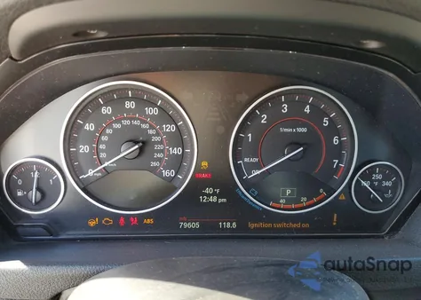 2012 BMW 335 I z USA, uszkodzony, nr VIN WBA3A9C51CF270634